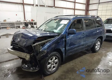 2005 Toyota Highlander from USA, damaged, VIN JTEDD21A550131579